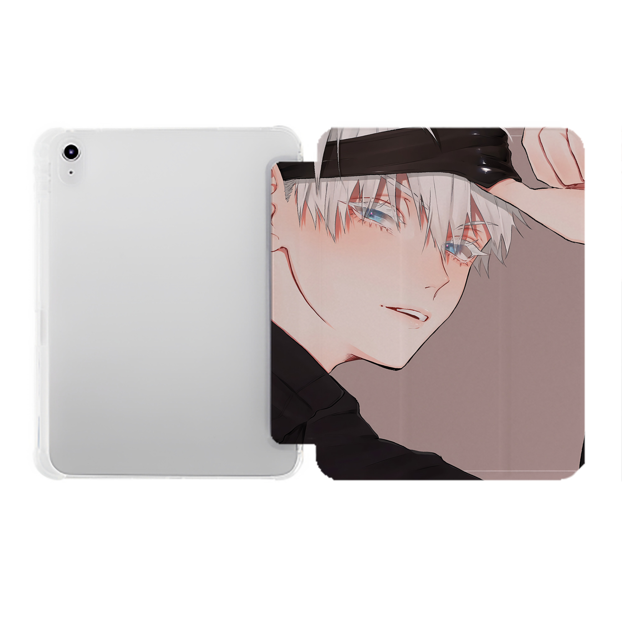 （画像用） SPY×FAMILY间谍家家酒 IPad ケース ペン収納付き 三つ折りスタンド PUレザー×シリコン 対応機種9.5/10.5/10.9インチ